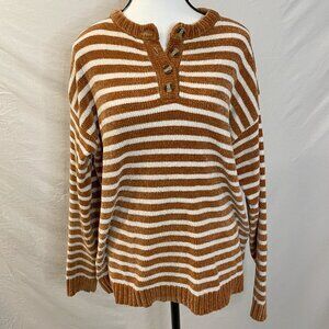 Stripped Oversize Sweater